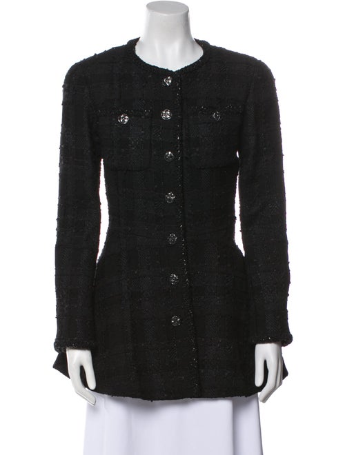 Chanel 2023 Tweed Pattern Coat