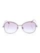 Chanel Interlocking CC Logo Cat-Eye Sunglasses