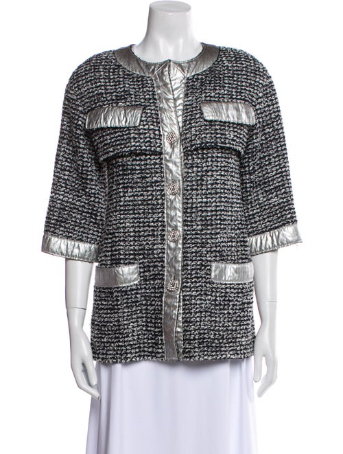 Chanel 2014 Tweed Pattern Evening Jacket