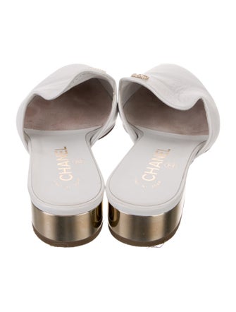 Chanel 2019 Interlocking CC Logo Mules