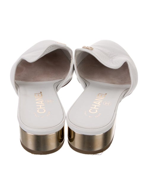 Chanel 2019 Interlocking CC Logo Mules