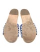 Chanel Interlocking CC Logo Tweed Espadrilles