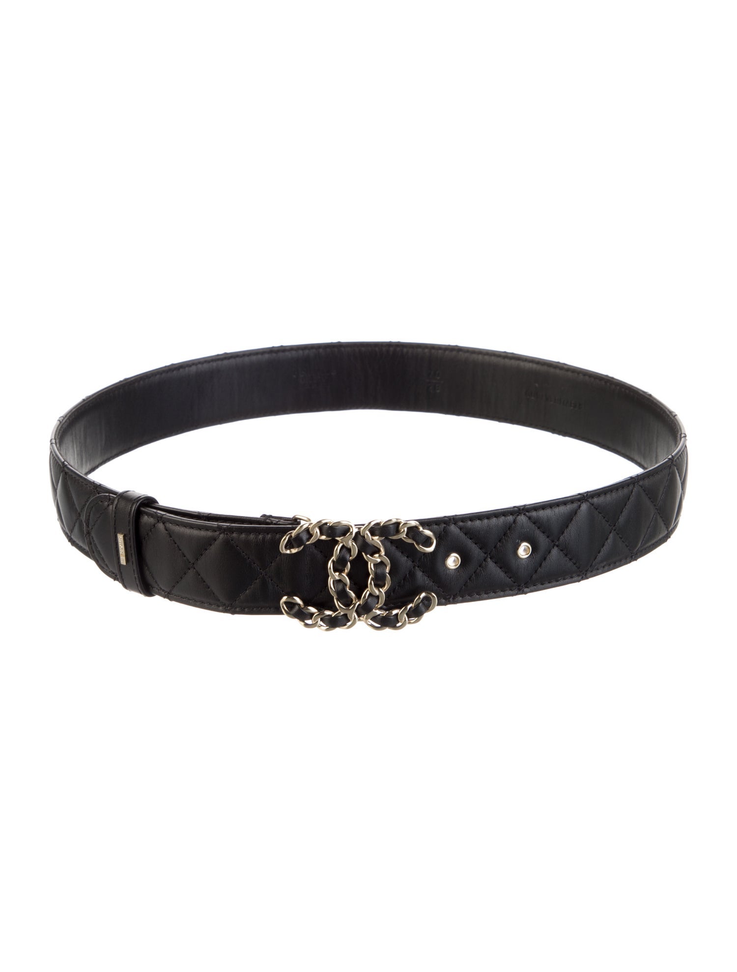 Chanel 2020 Interlocking CC Logo Waist Belt