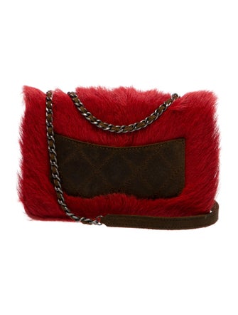 Chanel Paris-Edinburgh Fur Wallet On Chain