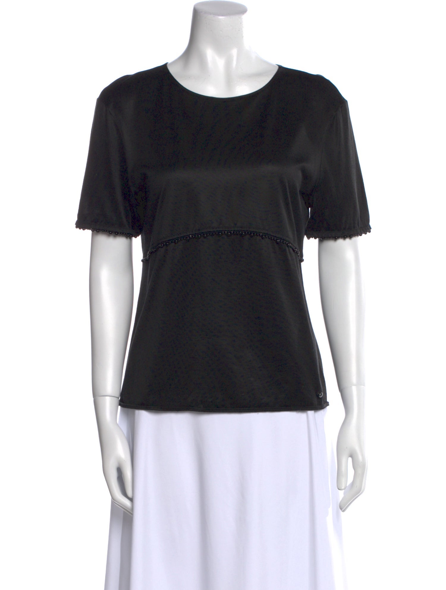 Chanel 2015 Scoop Neck T-Shirt