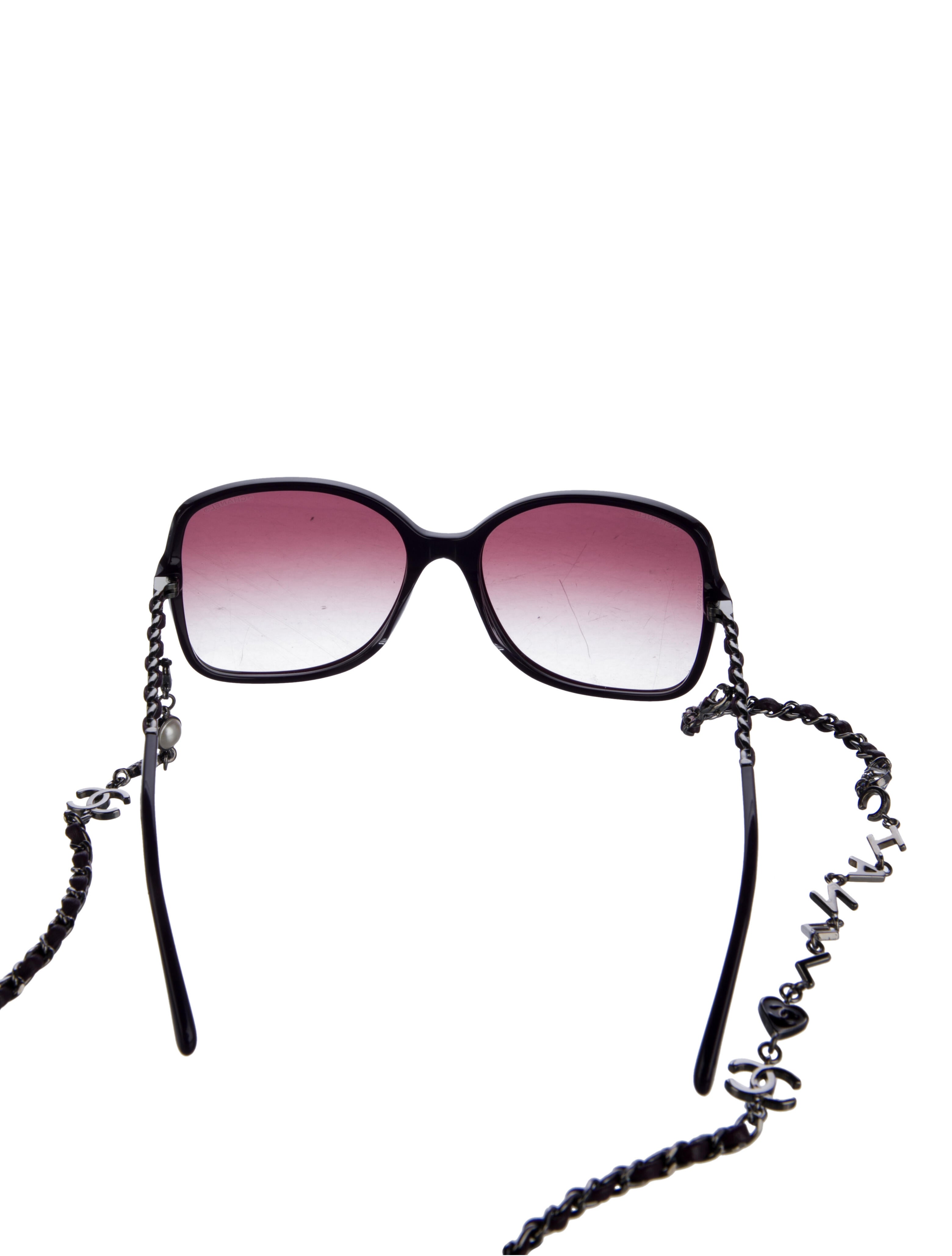 Chanel Round Gradient Sunglasses