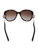 Chanel Faux Pearl Accents Cat-Eye Sunglasses