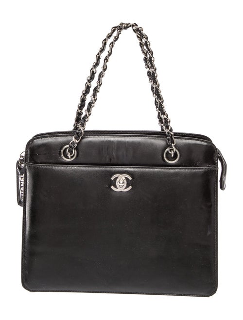 Chanel Patent CC Handle Bag