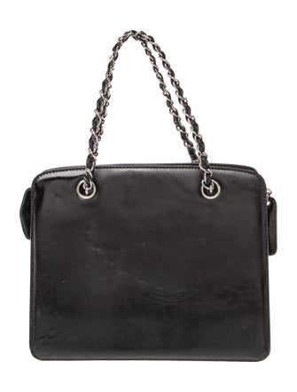 Chanel Patent CC Handle Bag