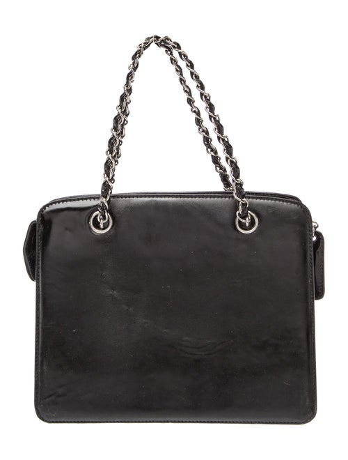 Chanel Patent CC Handle Bag