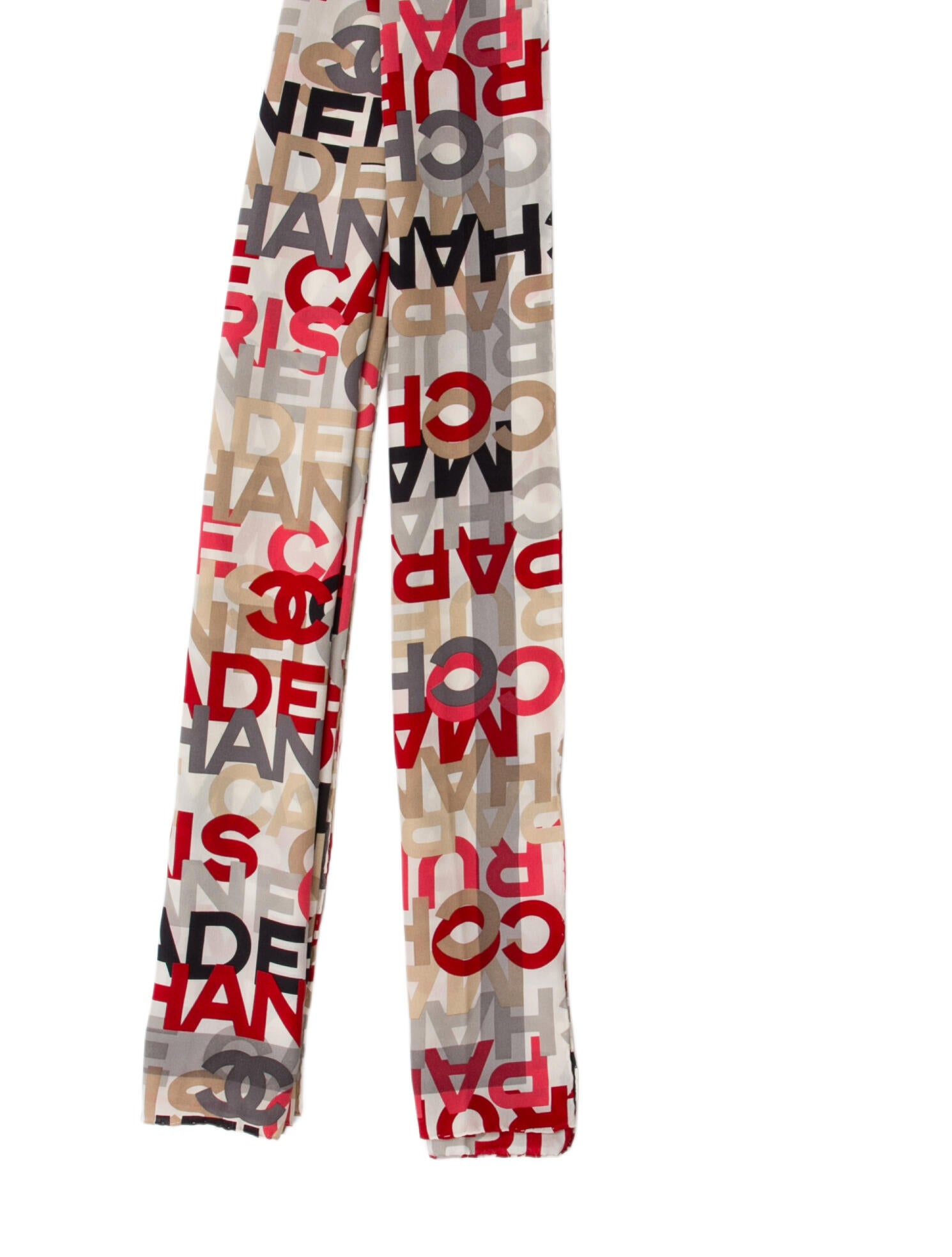 Chanel Silk Vintage Scarf