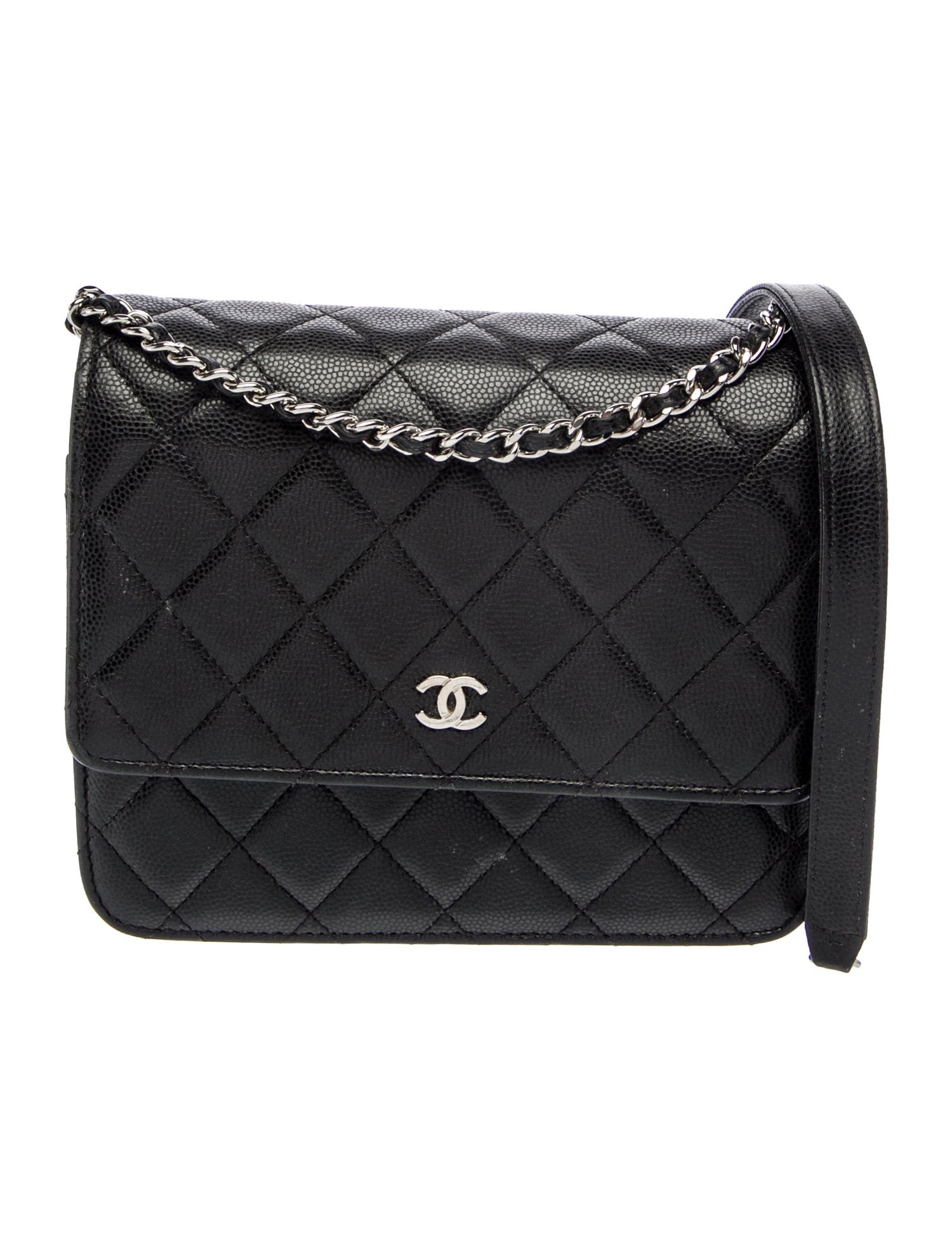Chanel Square Classic Wallet On Chain