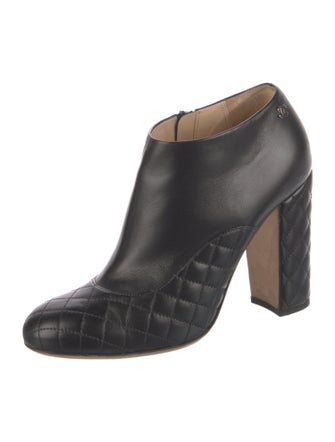 Chanel 2016 Interlocking CC Logo Boots