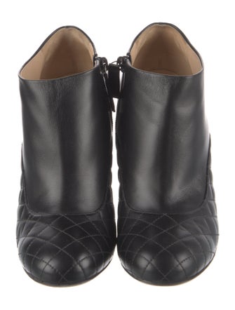 Chanel 2016 Interlocking CC Logo Boots