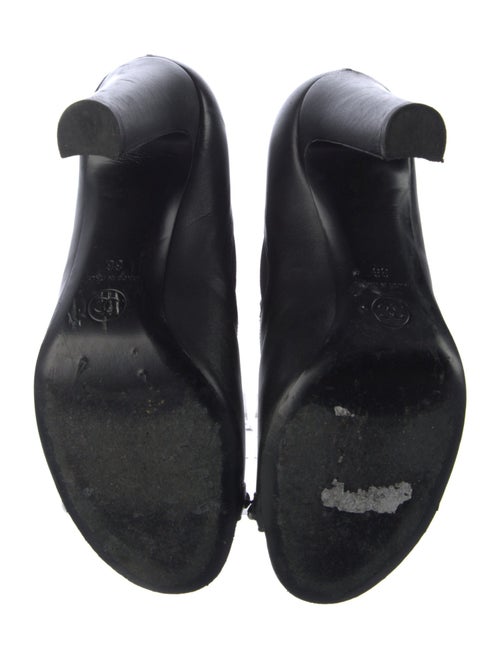 Chanel Interlocking CC Logo Leather Chelsea Boots