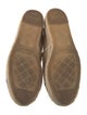 Chanel Interlocking CC Logo Canvas Espadrilles