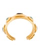 Chanel Gripoix CC Cuff Bracelet