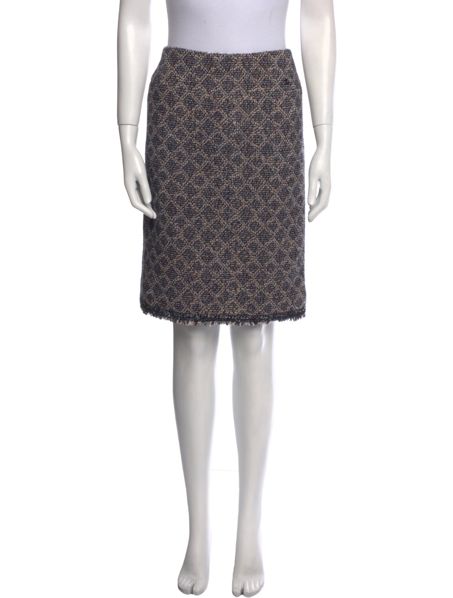 Chanel Vintage Knee-Length Skirt