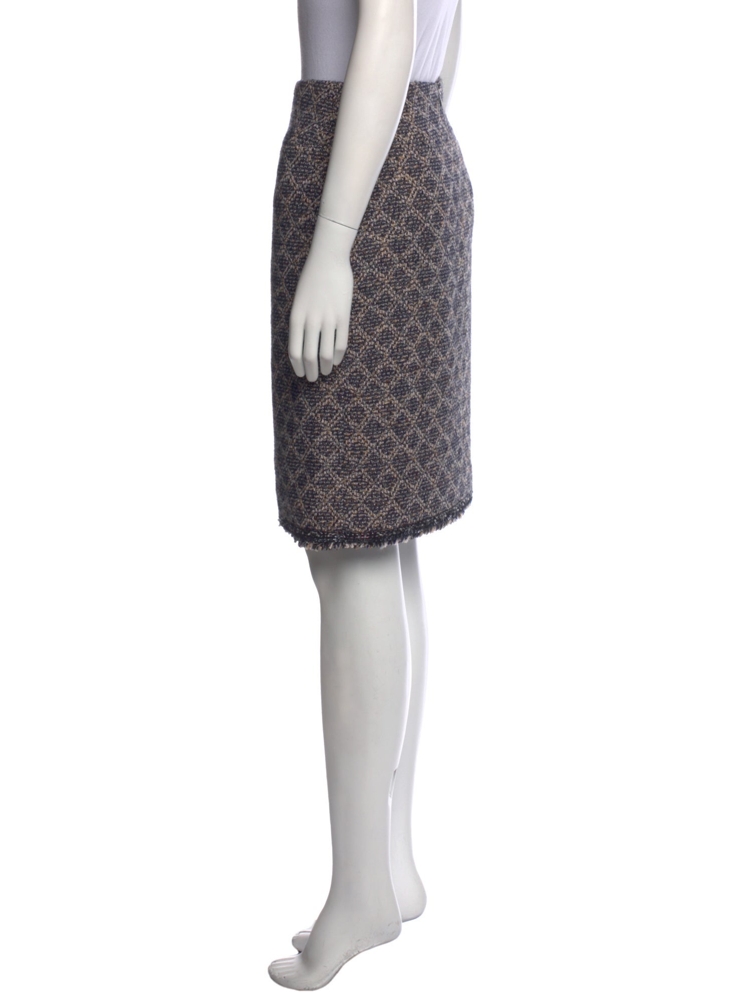 Chanel Vintage Knee-Length Skirt