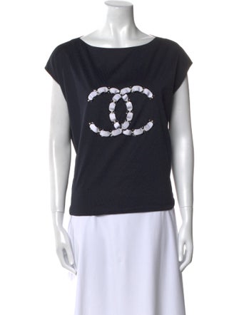 Chanel 2021 Graphic Print T-Shirt