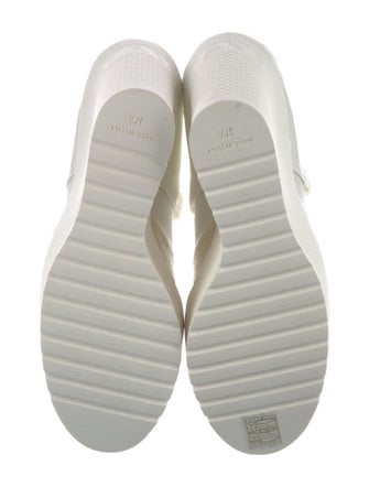 Chanel Interlocking CC Logo Nylon Lace-Up Boots