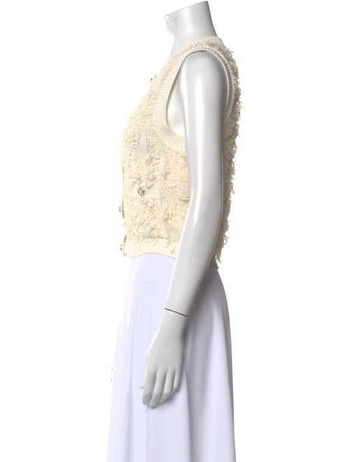 Chanel 2021 Crew Neck Crop Top