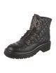 Chanel 2020 Interlocking CC Logo Combat Boots