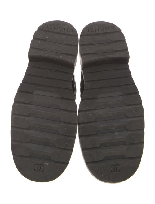 Chanel 2020 Interlocking CC Logo Combat Boots