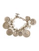 Chanel Faux Pearl 100th Anniversary Charm Bracelet