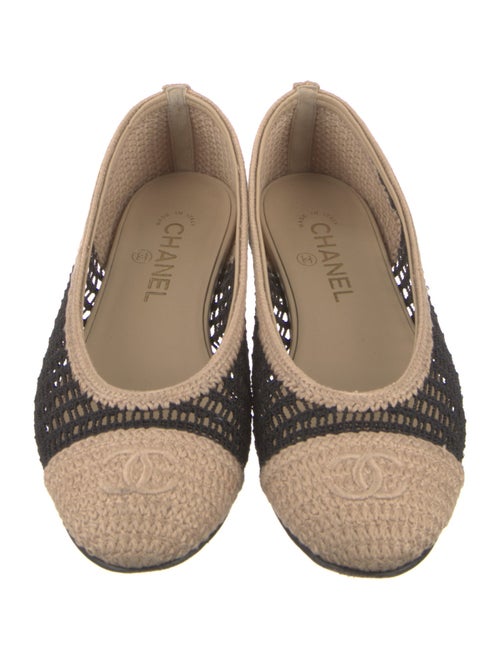 Chanel 2025 Interlocking CC Logo Flats