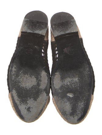 Chanel 2025 Interlocking CC Logo Flats