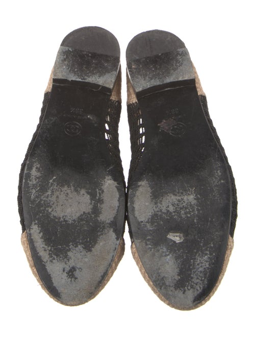 Chanel 2025 Interlocking CC Logo Flats
