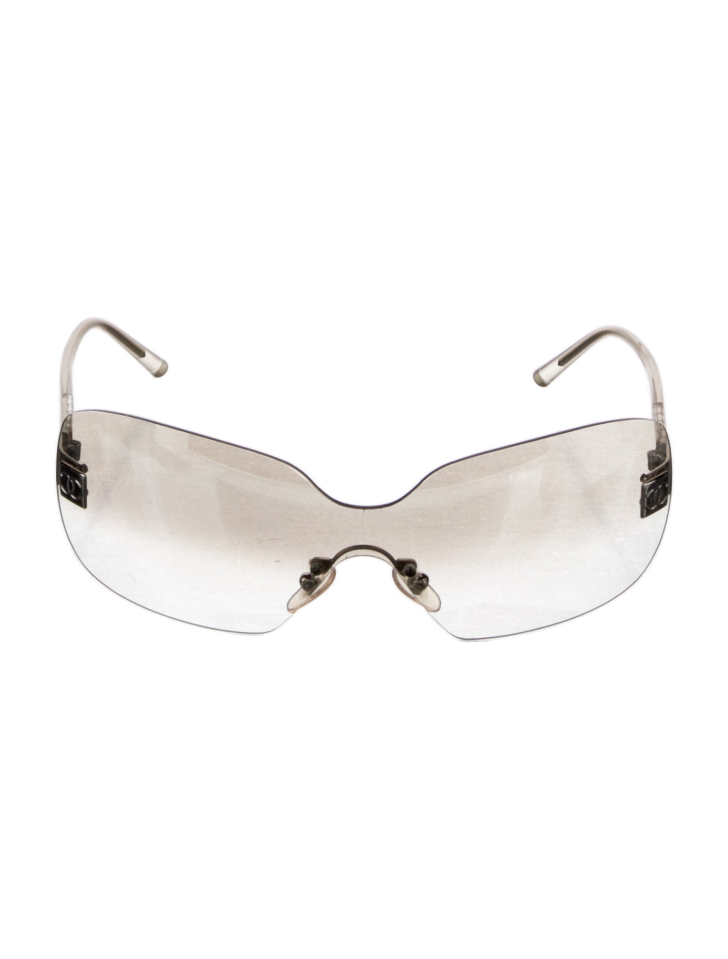 Chanel Vintage Interlocking CC Logo Sunglasses