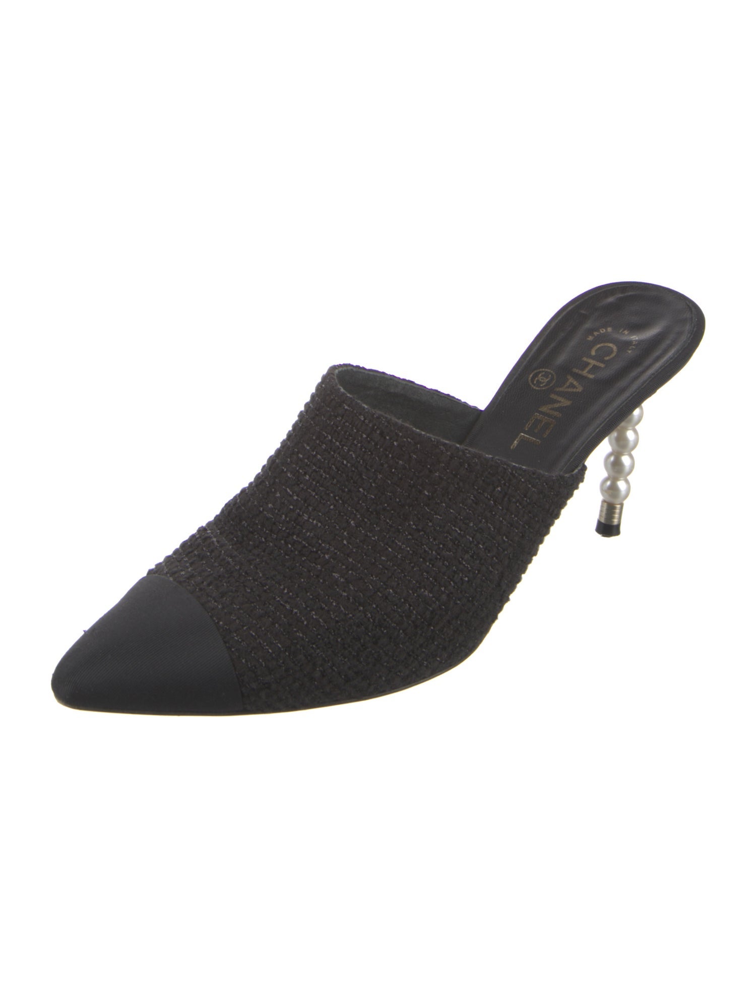 Chanel 2020 Interlocking CC Logo Mules