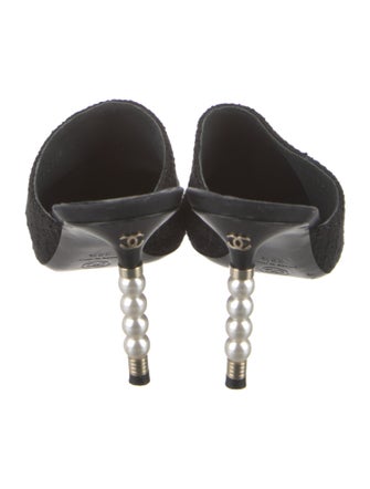 Chanel 2020 Interlocking CC Logo Mules