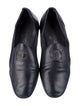 Chanel Interlocking CC Logo Leather Loafers