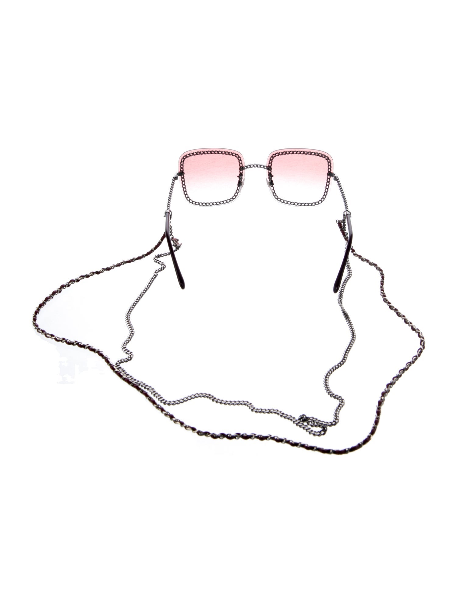 Chanel Interlocking CC Logo Shield Sunglasses