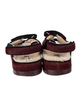 Chanel 2022 Interlocking CC Logo Slingback Sandals