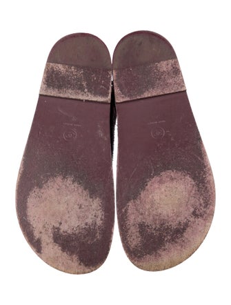 Chanel 2022 Interlocking CC Logo Slingback Sandals