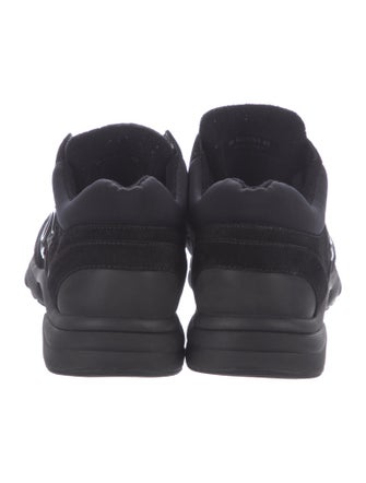 Chanel Interlocking CC Logo Nylon Sneakers