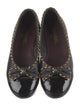 Chanel 2024 Interlocking CC Logo Ballet Flats