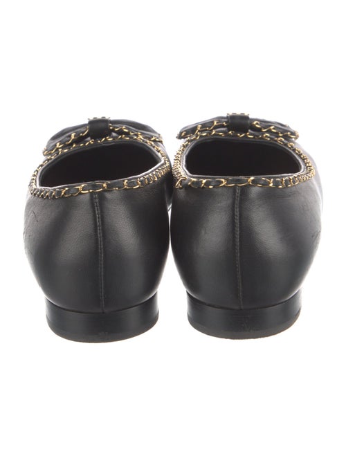 Chanel 2024 Interlocking CC Logo Ballet Flats