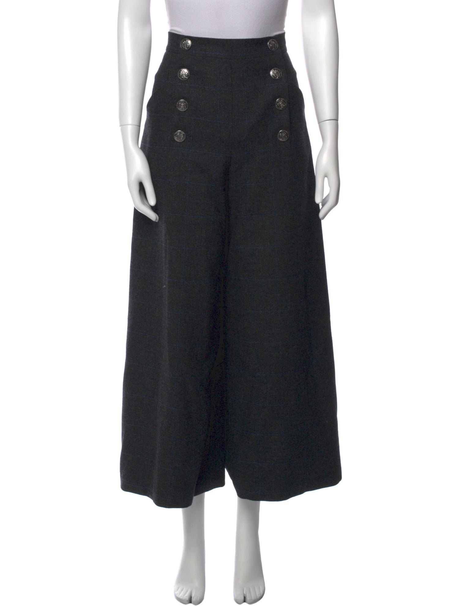 Chanel 2018 Wide Leg Pants