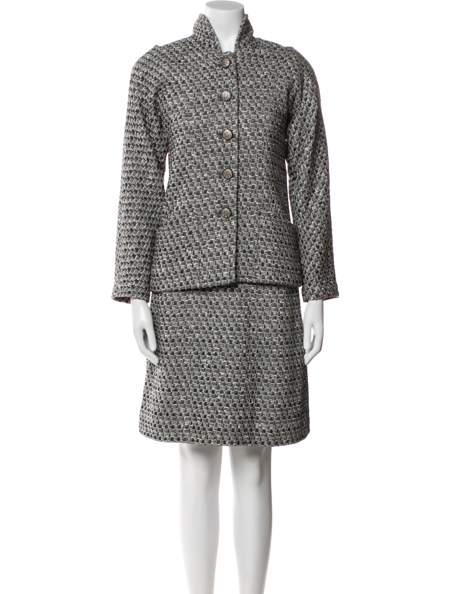 Chanel 2013 Tweed Pattern Skirt Set w/ Tags
