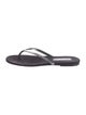 Chanel 2025 Interlocking CC Logo Flip Flops
