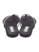 Chanel 2025 Interlocking CC Logo Flip Flops