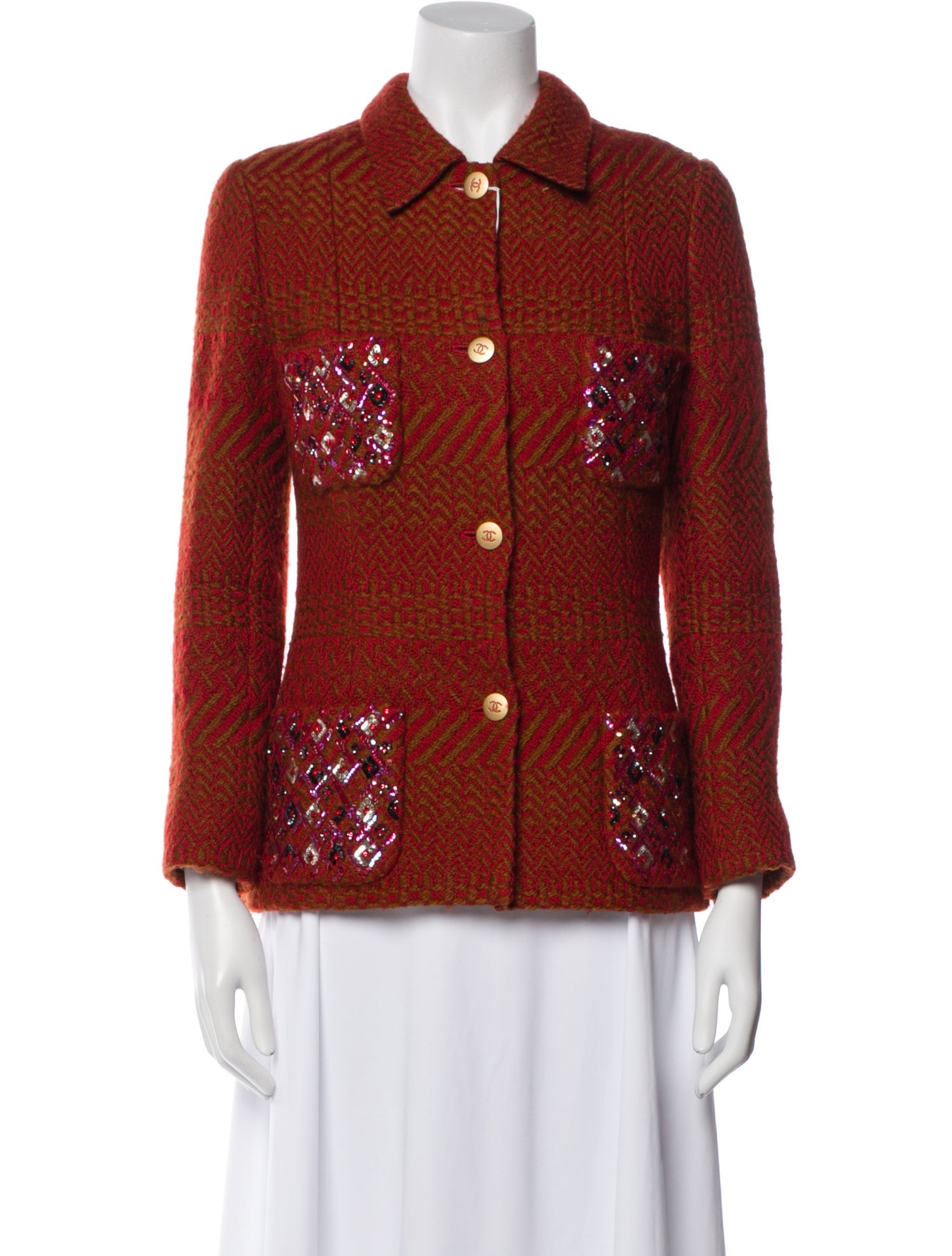 Chanel Vintage 2000 Evening Jacket