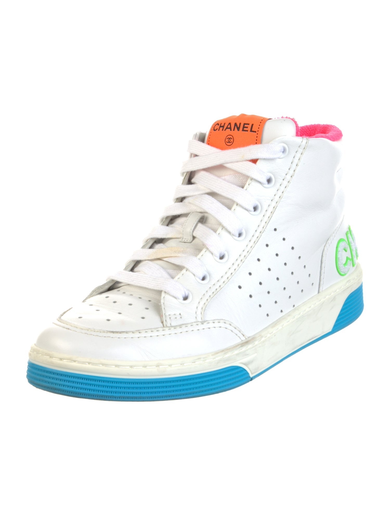 Chanel 2020 Interlocking CC Logo Sneakers