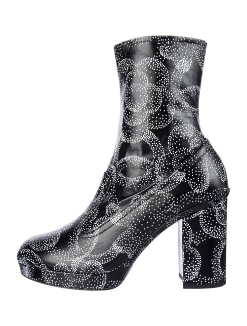 Chanel 2023 Interlocking CC Logo Boots