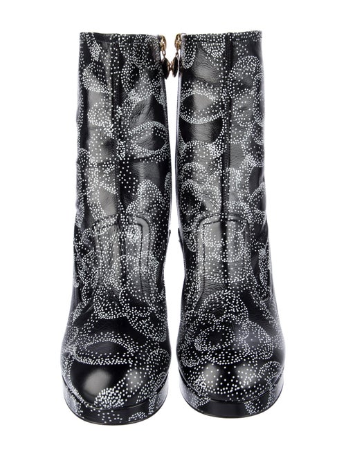 Chanel 2023 Interlocking CC Logo Boots